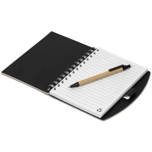 Bonaire Midi Notebook & Pen Open